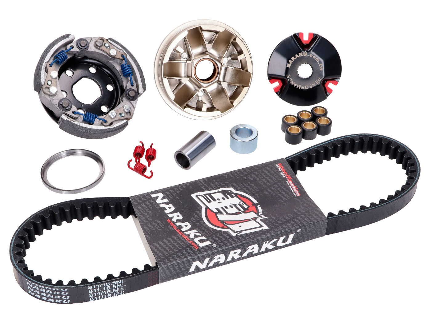 Variátorová sada Naraku Sport, Piaggio dlouhý 1998- KIT.A.49057
