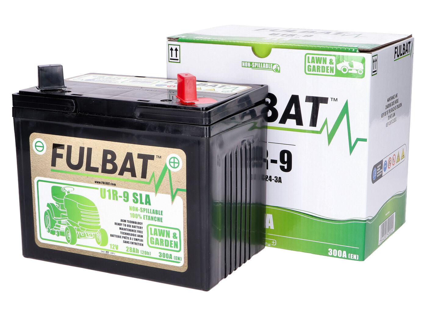 Levně Baterie Fulbat U1R-9 SLA pro zahradní traktor FB550902