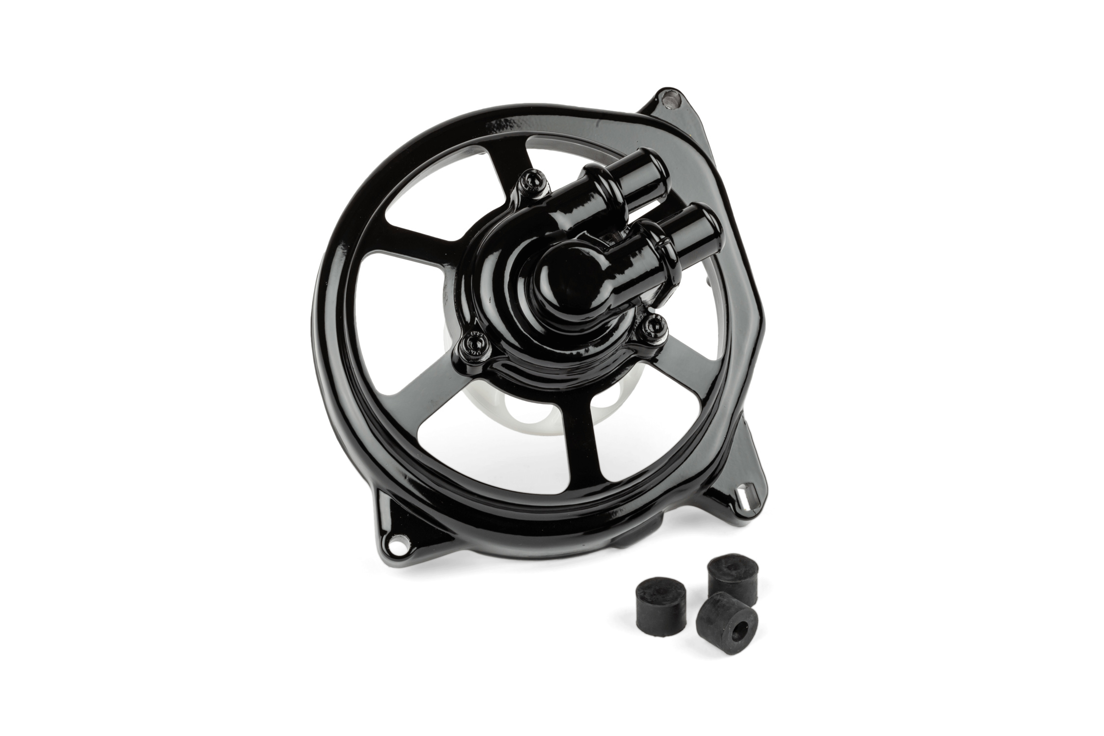 Kryt vodní pumpy STR8 "Extreme Cut" Minarelli LC černý