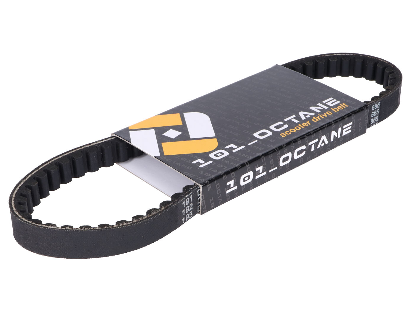 101 Octane Řemen Morini krátký blok 665 x 16,5mm 49049