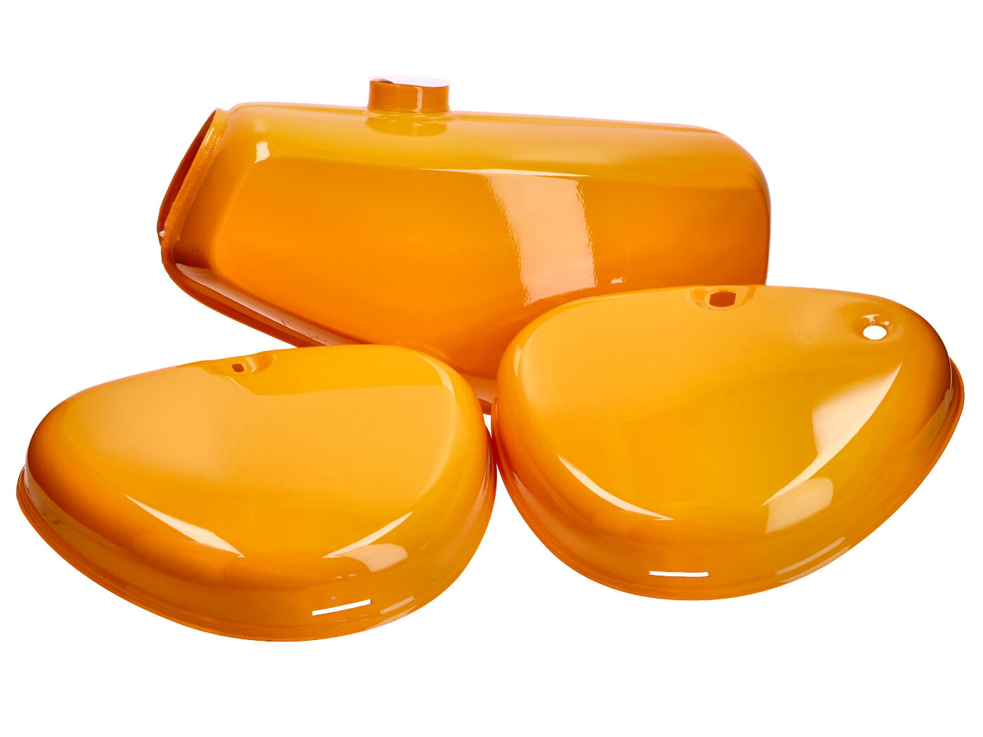 Diverse / Import Nádrž a boční kryty, oranžová, Simson S50, S51, S70 49097