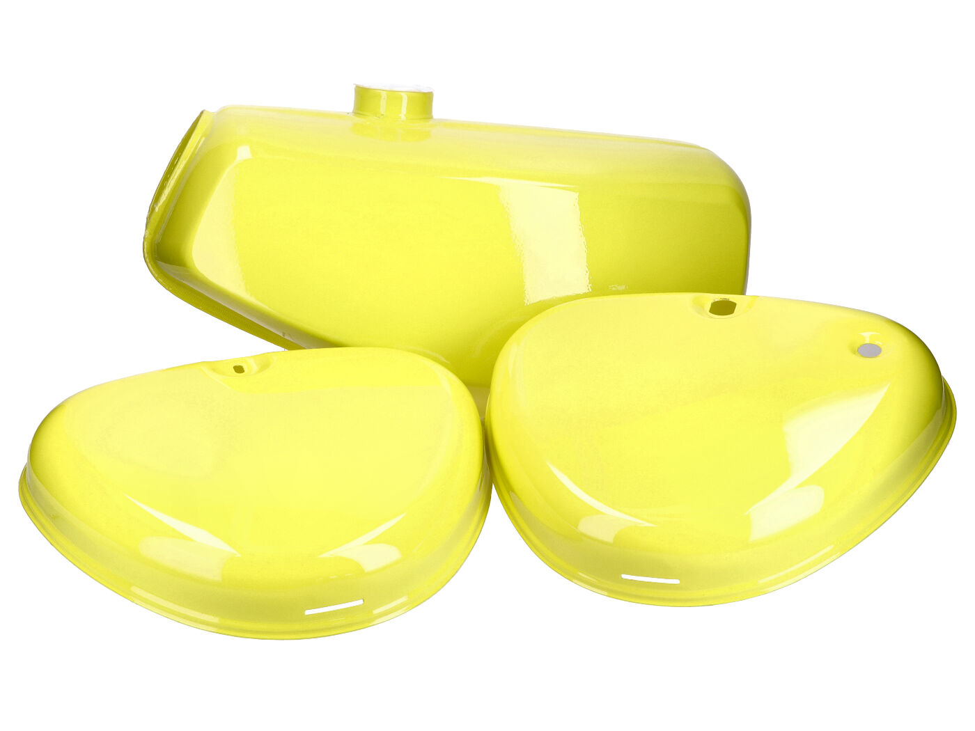 Diverse / Import Nádrž a boční kryty, žlutá, Simson S50, S51, S70 49099