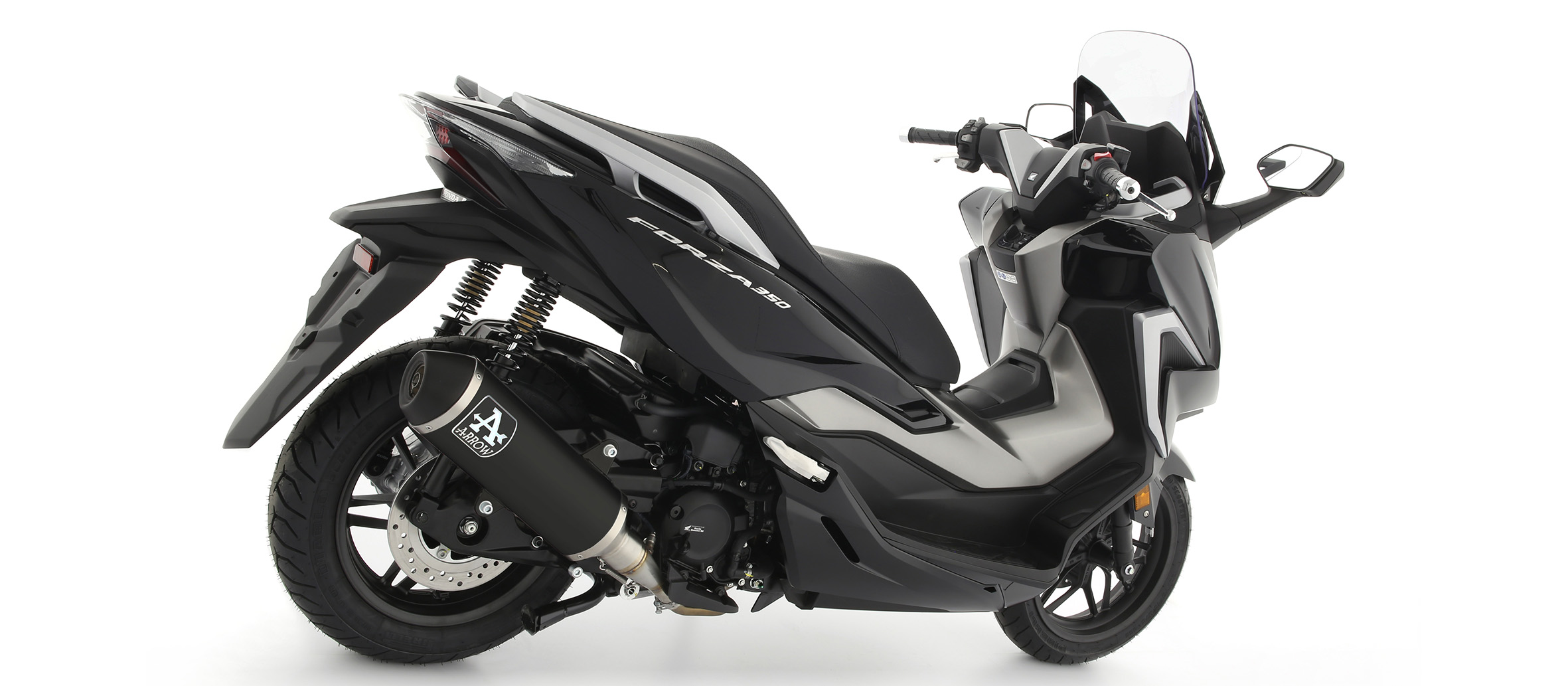 Koncovka výfuku ARROW Urban Dark, Honda Forza / SH 350 Euro5 2021-> 53538ANN
