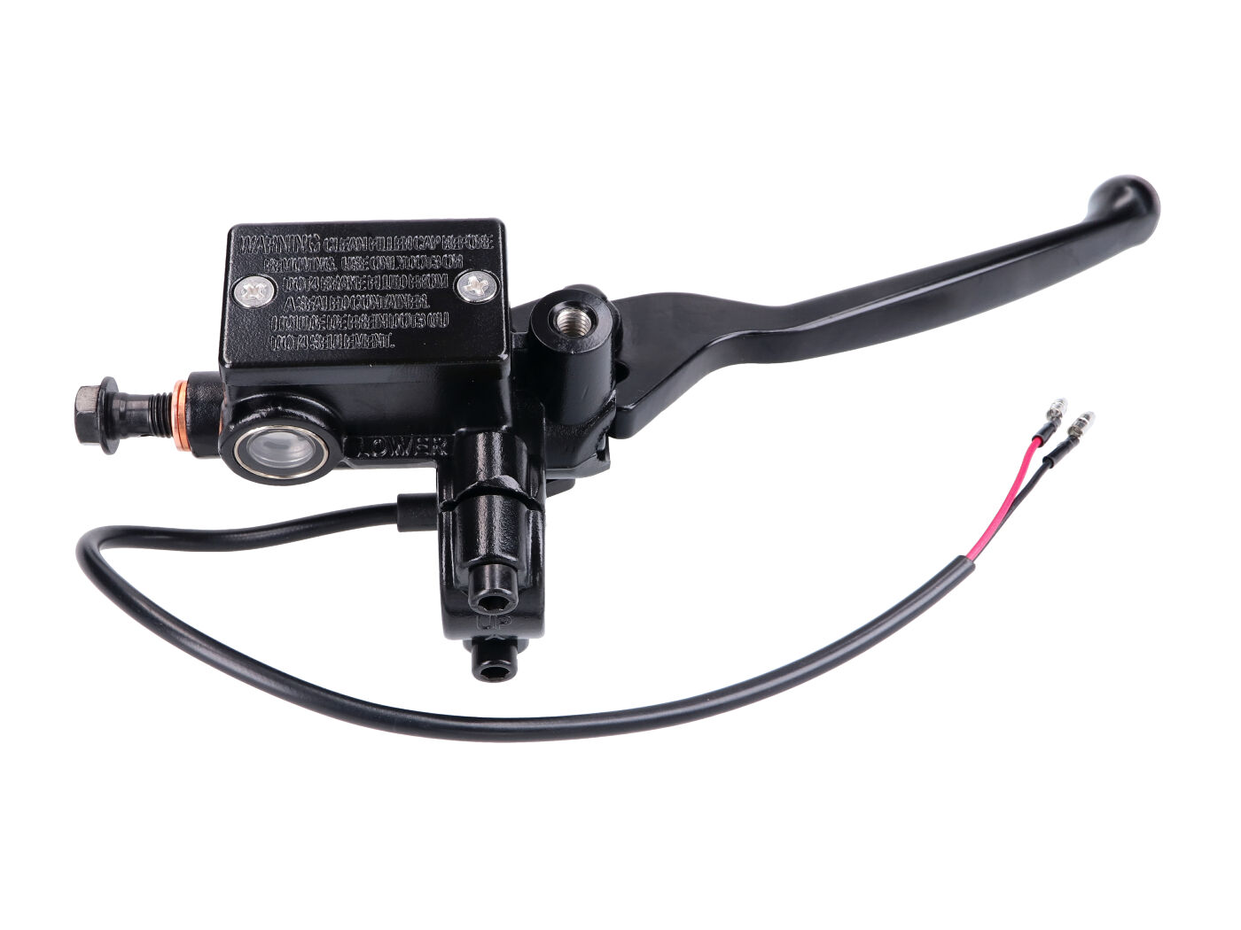 101 Octane Brzdová pumpa pravá černá, NiU N1S, China skútry 49186