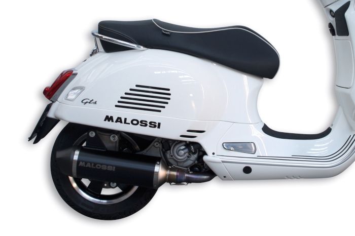 Výfuk Malossi RX Black Vespa GTS 300 Euro4 2016- (homologovaný) M3218016K0