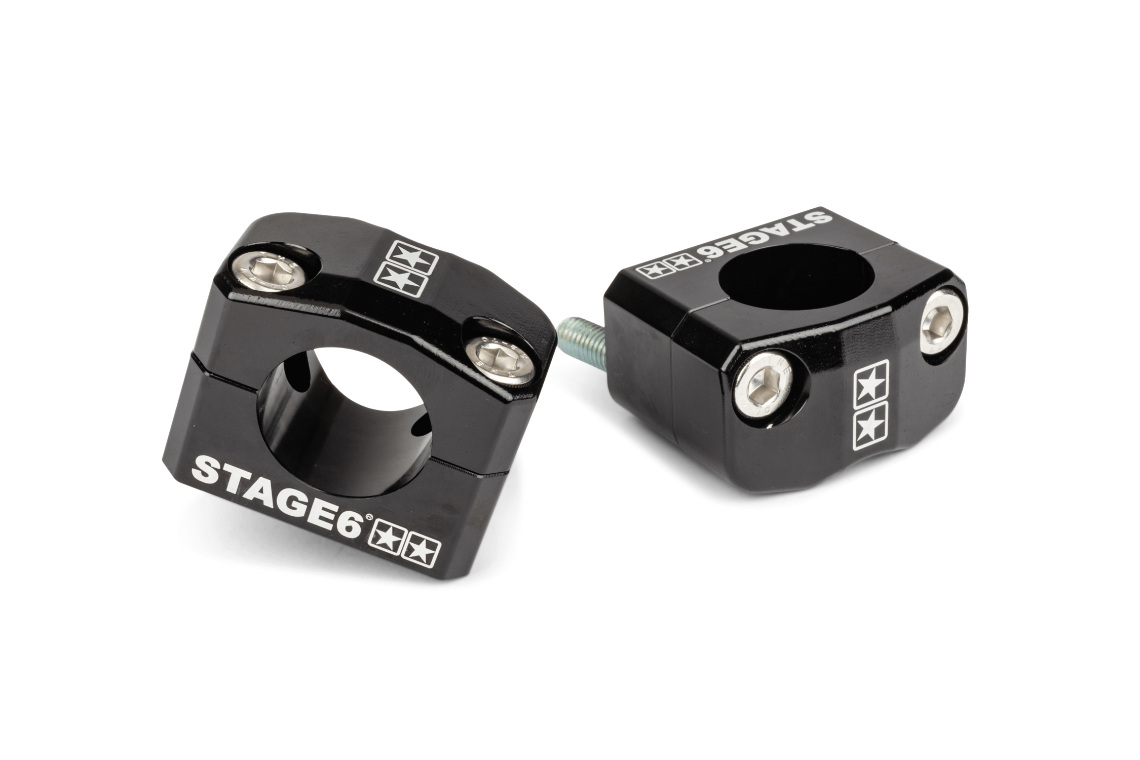 Držáky řidítek Stage6 28,6mm černé