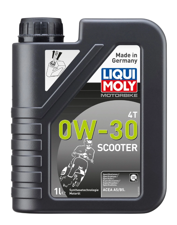 Levně Olej 4T LIQUI MOLY Motorbike Scooter 0W30 1L 14312000