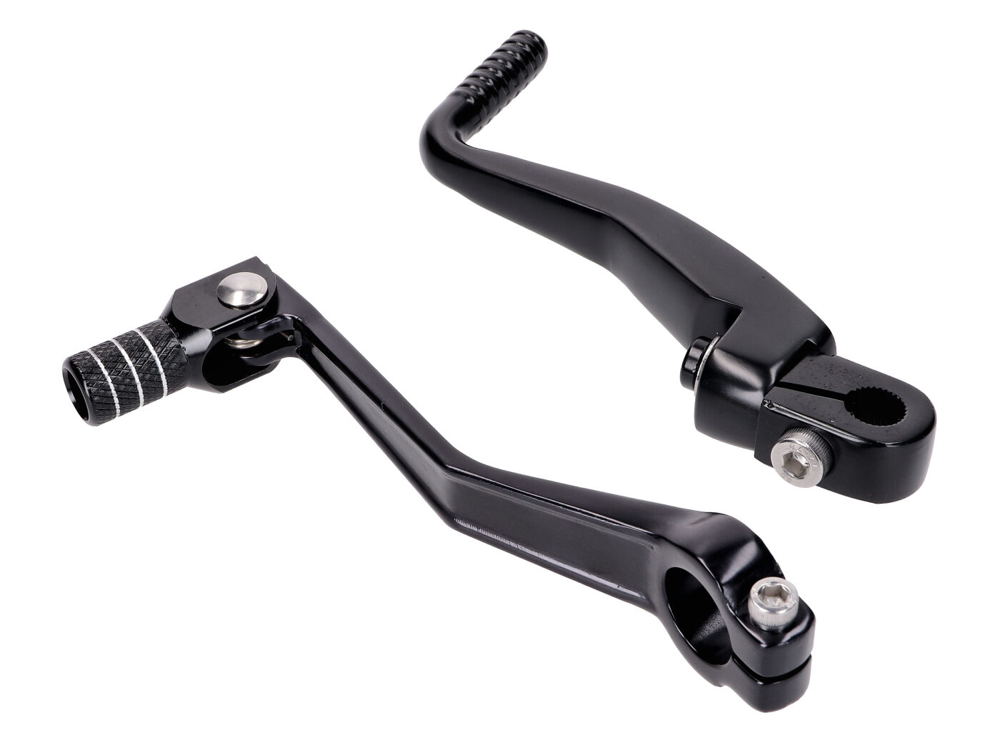101 Octane Sada řadičky a nakopávačky hliník černá Simson S50, S51, S53, S70, S83 49315