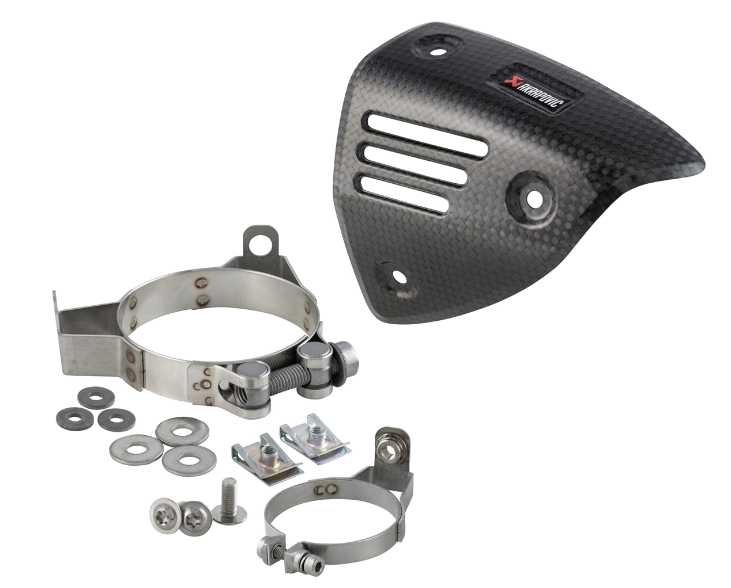 Akrapovic Tepelný kryt výfuku Akrapovič, Vespa GTS, ​GTS Super, ​GTV, ​GT 60 125-300ccm AKRA0016