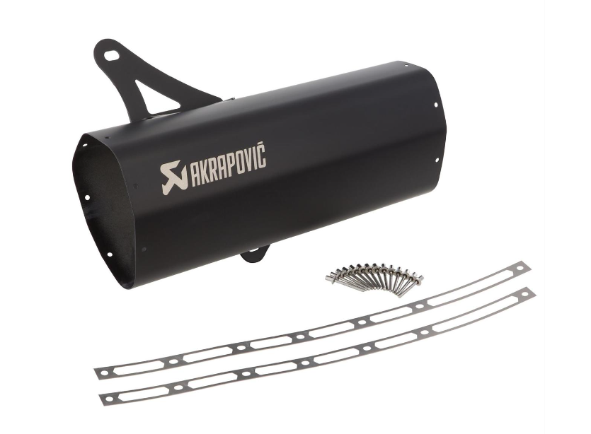 Akrapovic Obal koncovky výfuku Akrapovič Black Edition, Vespa GTS, GTS Super, ​GTV, ​GT 60 125-300ccm AKRA0008