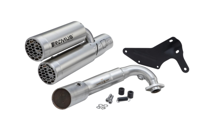 Výfuk Remus Double Mesh s katalyzátorem, Vespa GTS, ​GTS Super, ​GTV 300ccm (`20-) Euro5 REM43056S