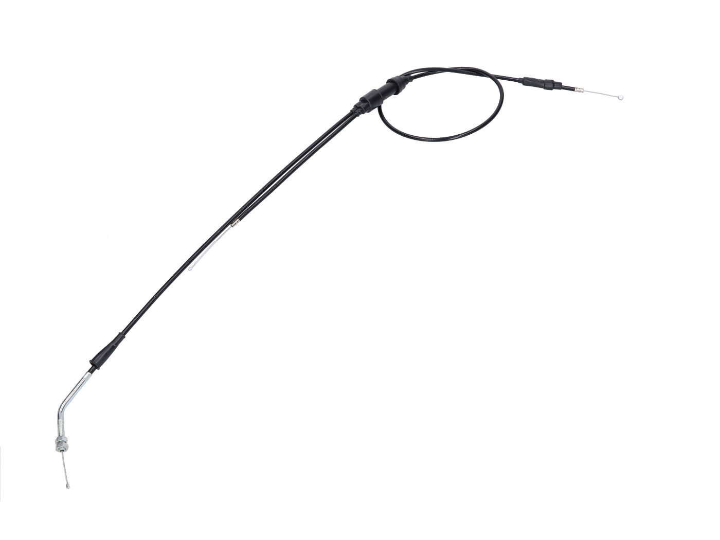 Plynové lanko Naraku PTFE Aprilia RX 50 (06-10), SX 50, Derbi Senda (05-10), Gilera SMT (06-10) NK810.76