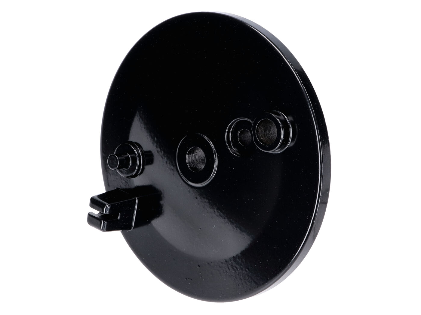 101 Octane Štít / kryt zadní brzdy s otvorem pro brzdový spínač, černý, Simson S50, S51, S70, KR51, SR4-1 Spatz, SR4-2 Star, SR4-3 Sperber, SR4-4 Habicht IP48795