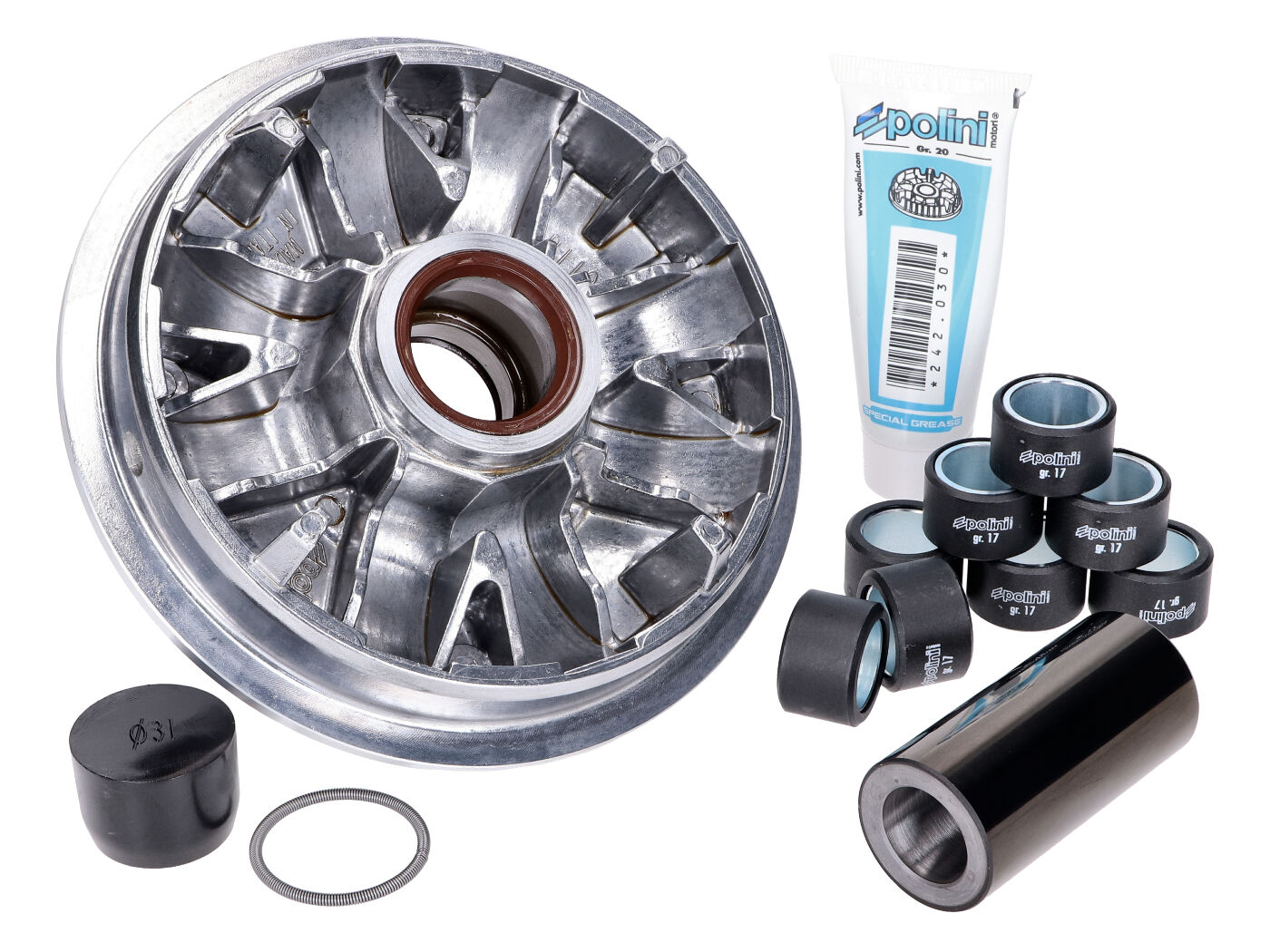 Variátor Polini Maxi Hi-Speed, Piaggio Beverly, MP3 400 HPE Euro5 241.760