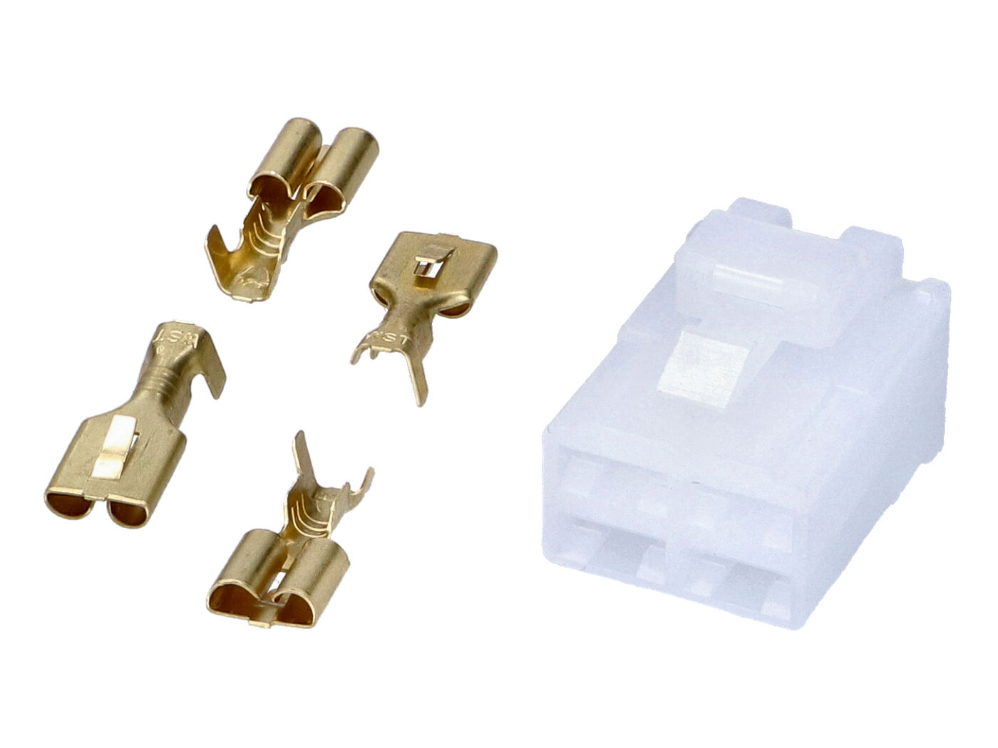 BGM ORIGINAL Zásuvka / štekr regulátoru 4pin, GY6 50ccm (139QMA, 139QMB) 49542