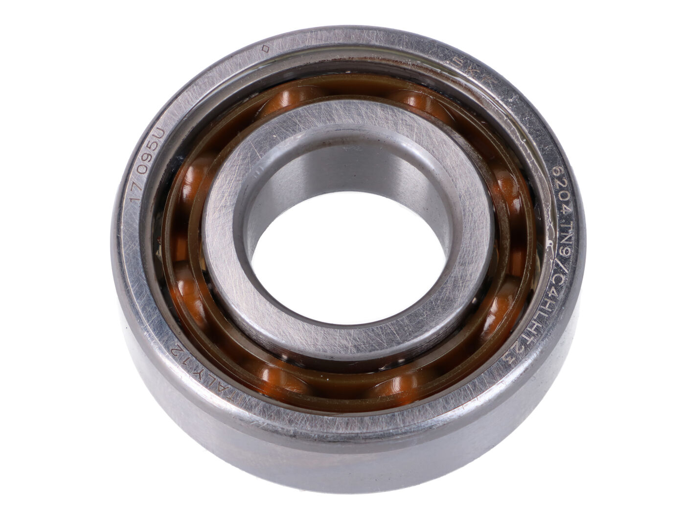 Kuličkové ložisko / ložisko na kliku SKF 6204 C4 TN9 plastová klec - 20x47x14 SKF-204714-C4-TN9