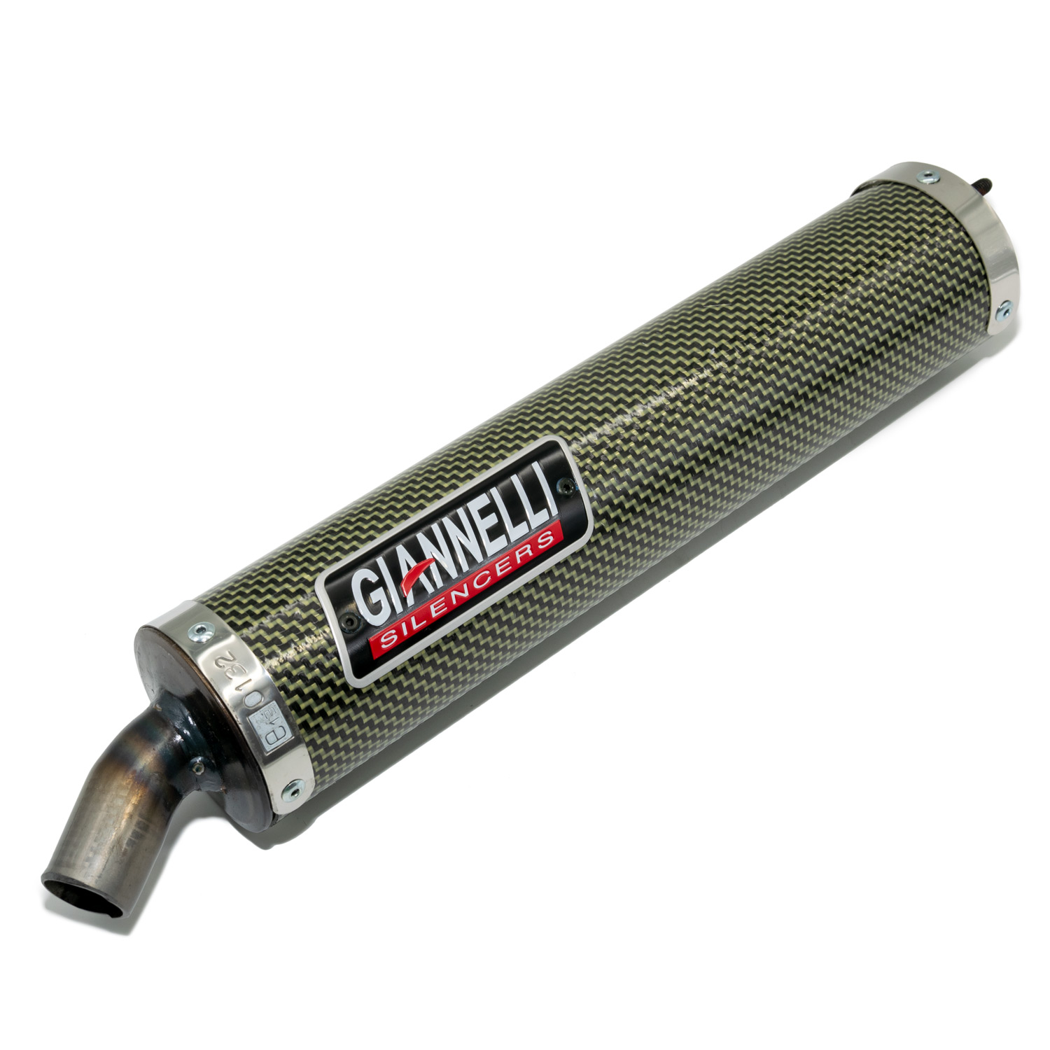 Koncovka výfuku GIANNELLI Street carbon kevlar, Honda NSR 125 2T 1993 - 2001
