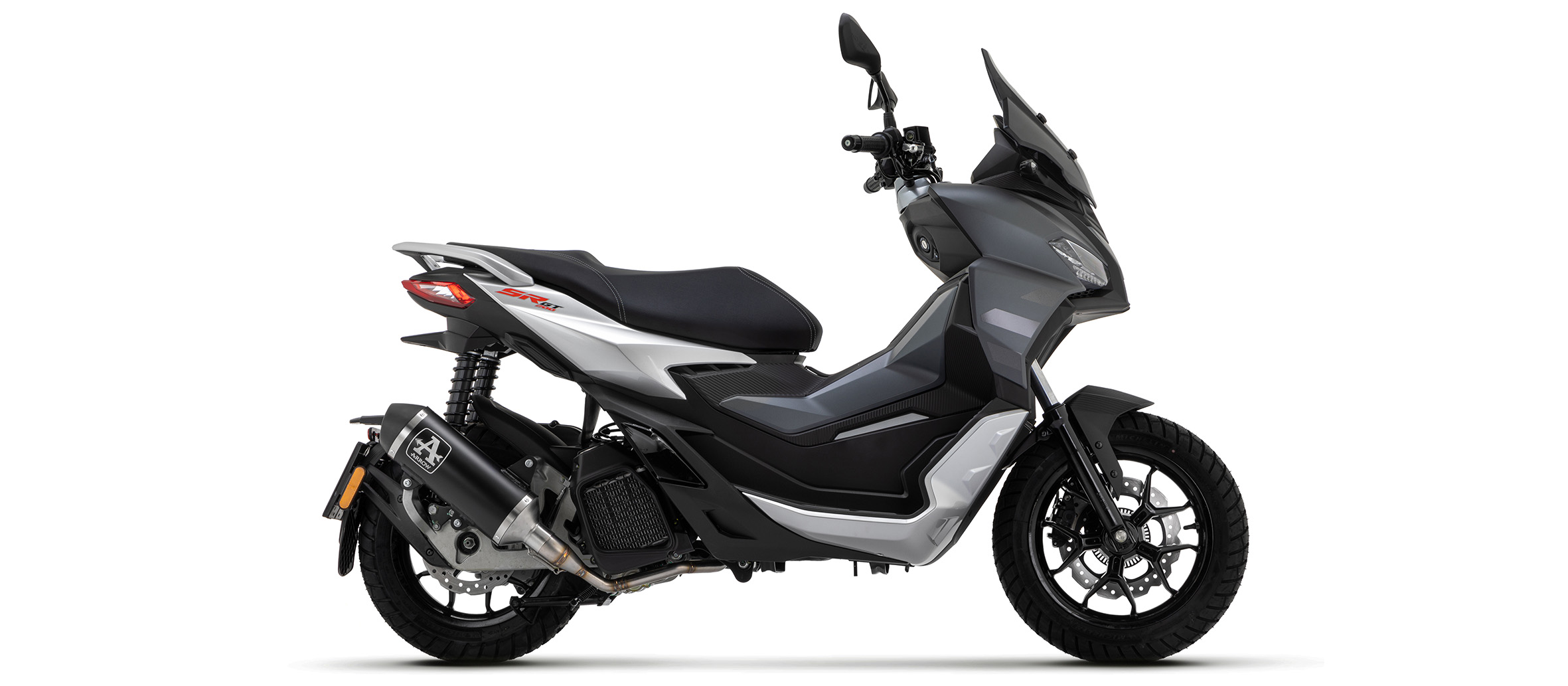 Výfuk Arrow Urban Dark Black, Aprilia SR GT 125 / 200 Euro5 2022->