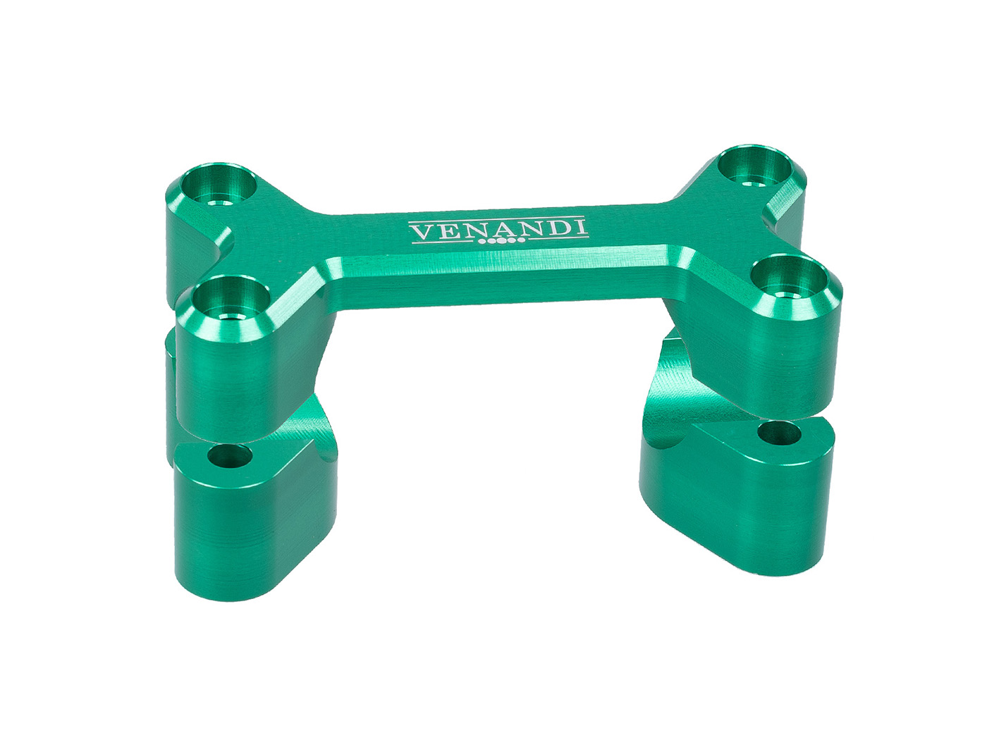 Venandi Motors Držák řidítek Venandi Dogbone CNC zelená, Simson S50, S51