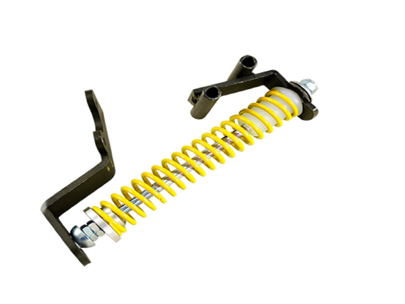 Držák motoru s pružinou Doppler ER1 kompletní, žlutá, MBK 51 moped 52487