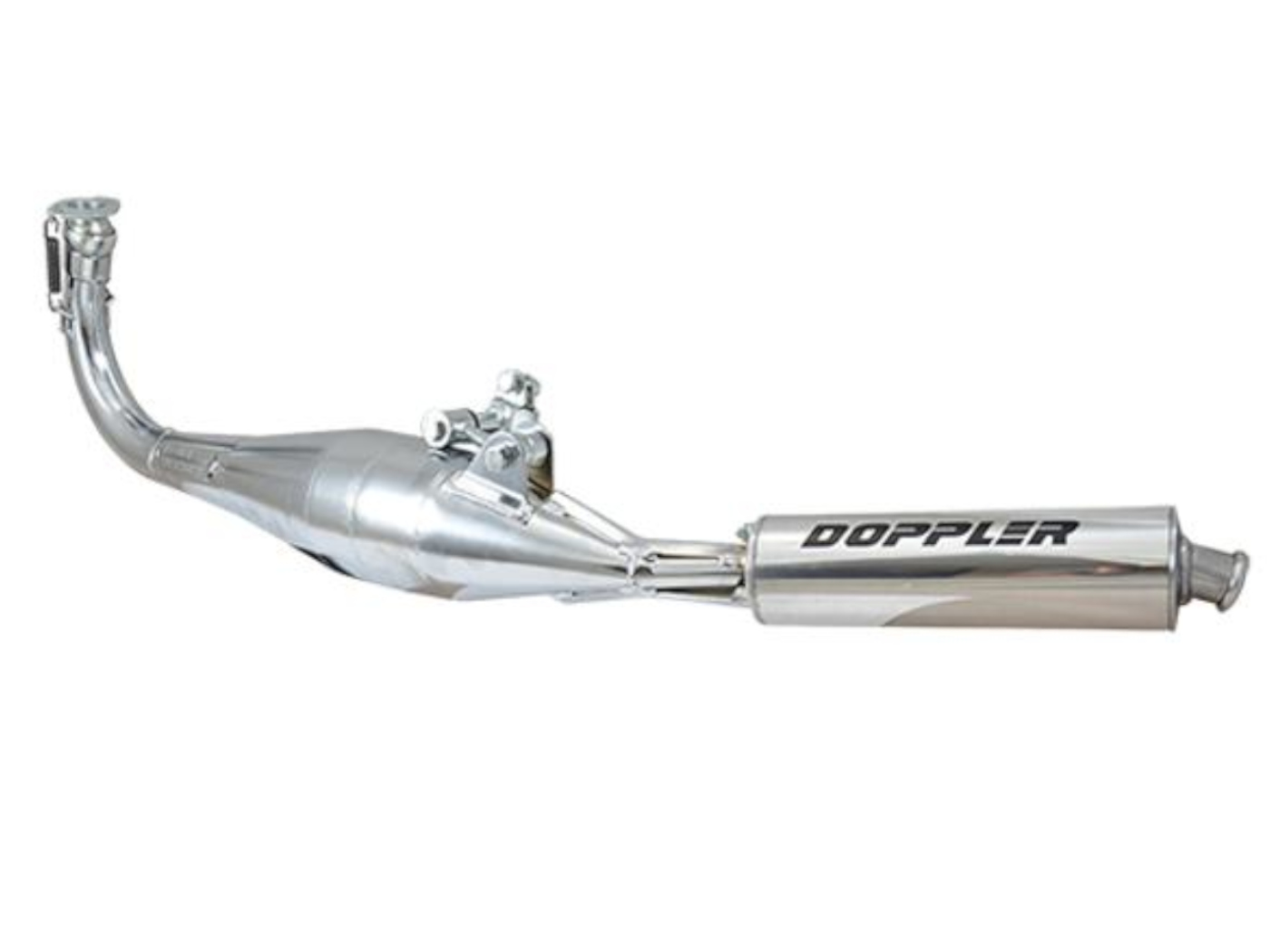 Výfuk Doppler ER1 chrom, Peugeot 103 SPX, RCX 52471