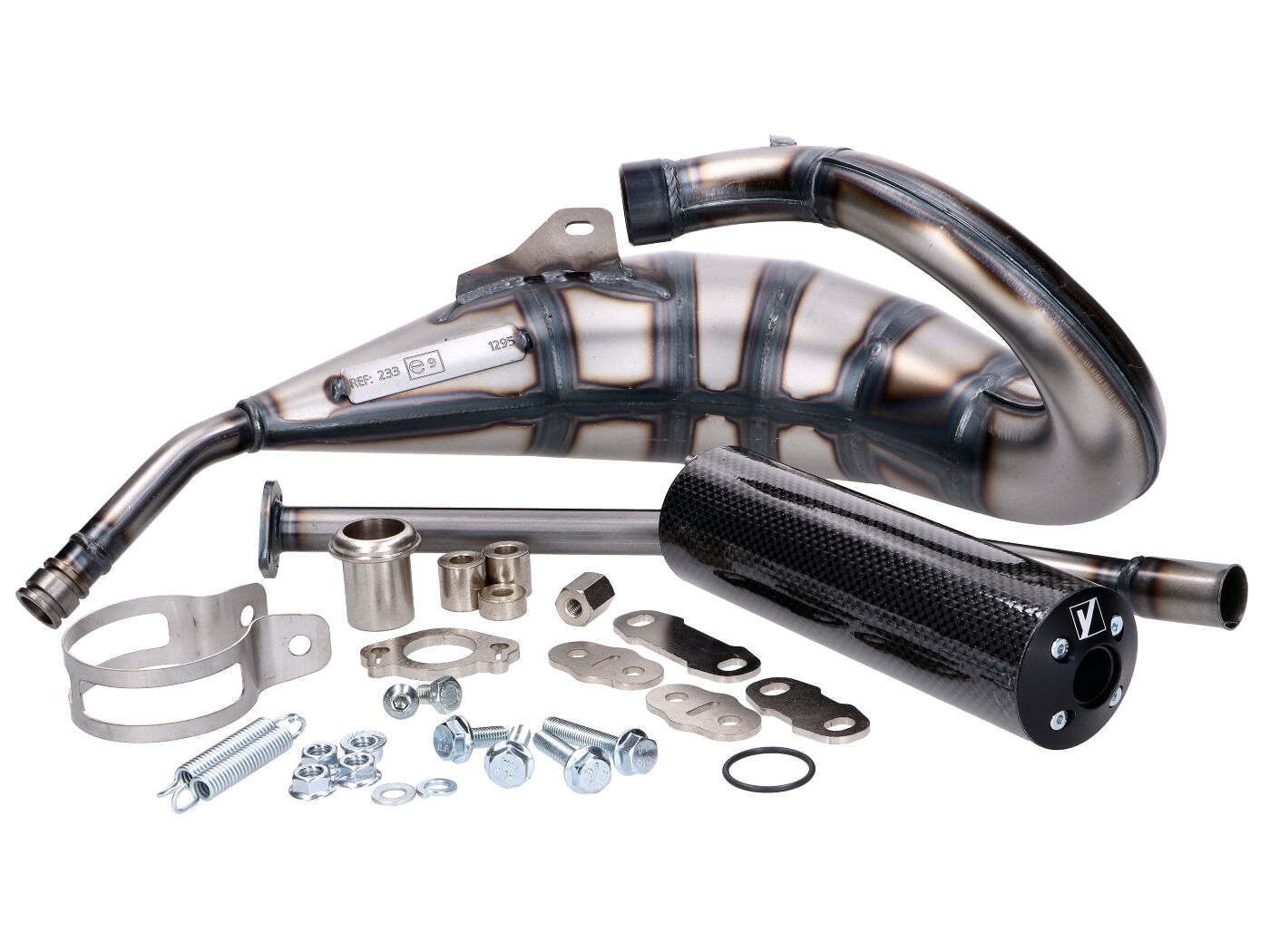 Výfuk Yasuni Cross HM MAX carbon, Aprilia RX, SX, Derbi R, SM, Gilera RCR, SMT
