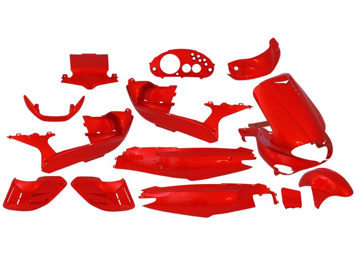 Levně Edge Bikeparts Sada plastů EDGE 15ks červená, Gilera Runner -2005