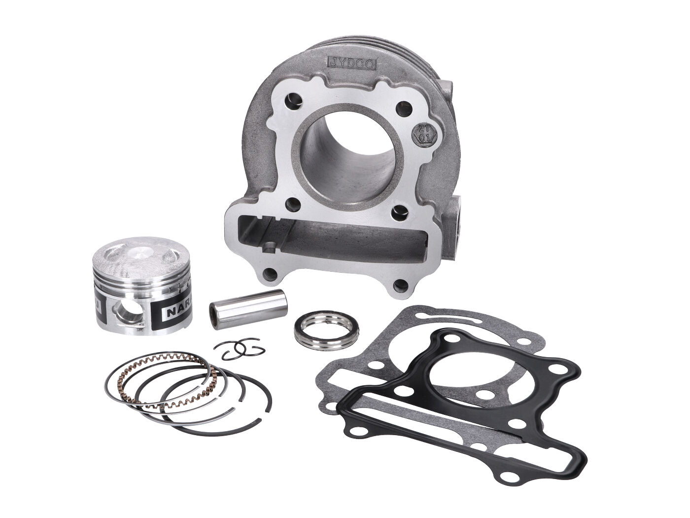 Válec sada Naraku V.2 63cc, GY6, Kymco 50 2V NK100.24