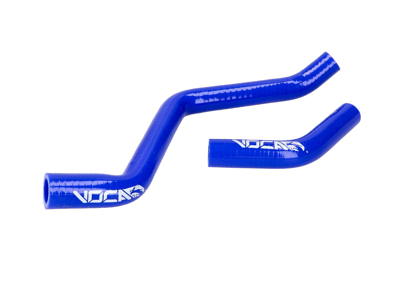 Voca Racing Sada hadic k chladiči Voca HQ zesílené modrá, Derbi Senda DRD D50B Euro3, Euro4