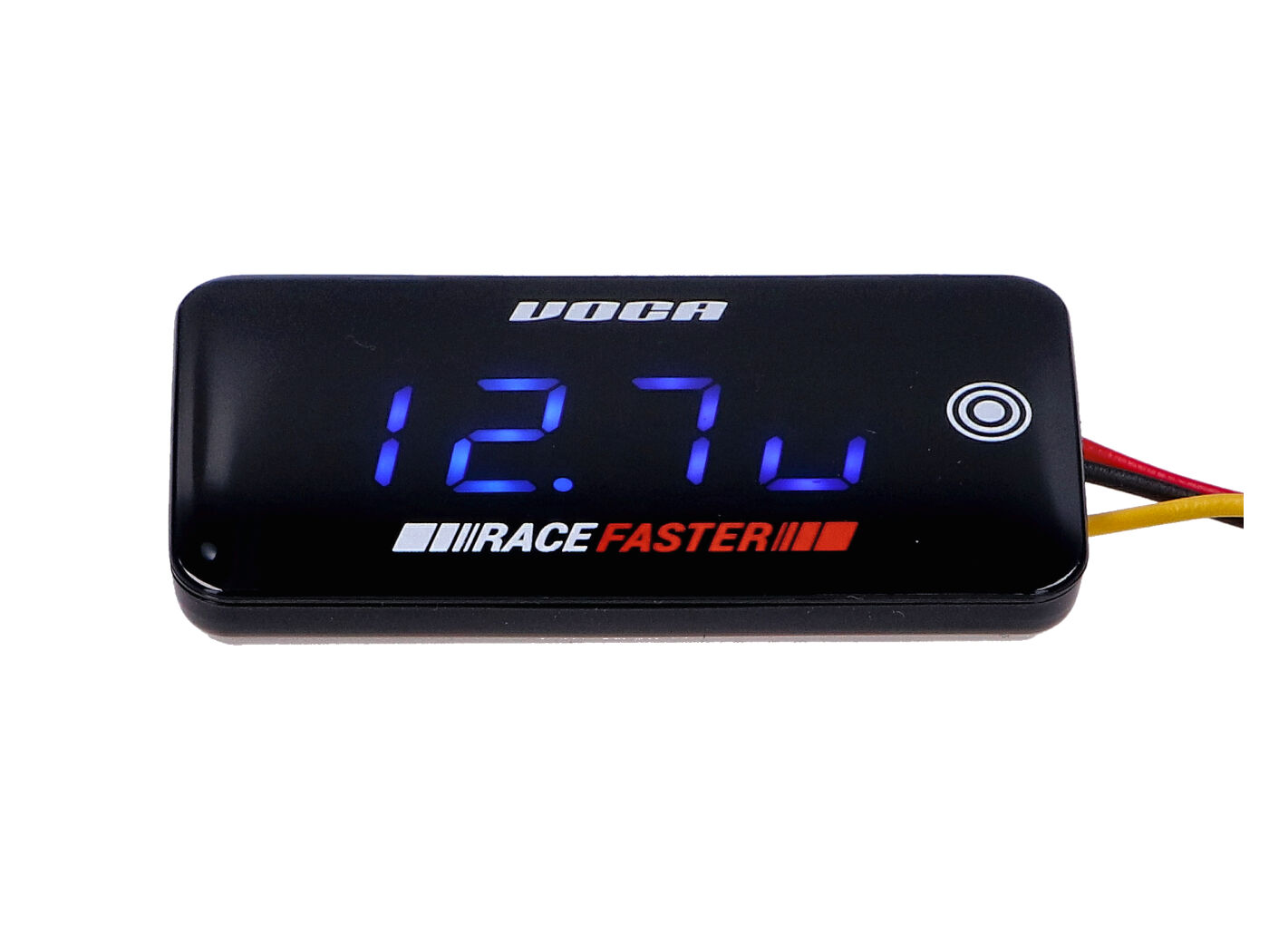 Voca Racing Teploměr s voltmetrem Voca V-TEMP (Touch) 0-120ºC 8-18V modrá