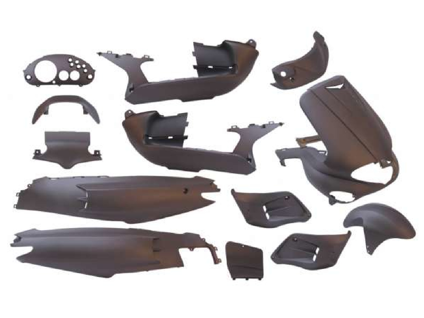 Edge Bikeparts Sada plastů EDGE 15ks gray matná, Gilera Runner -2005 52529