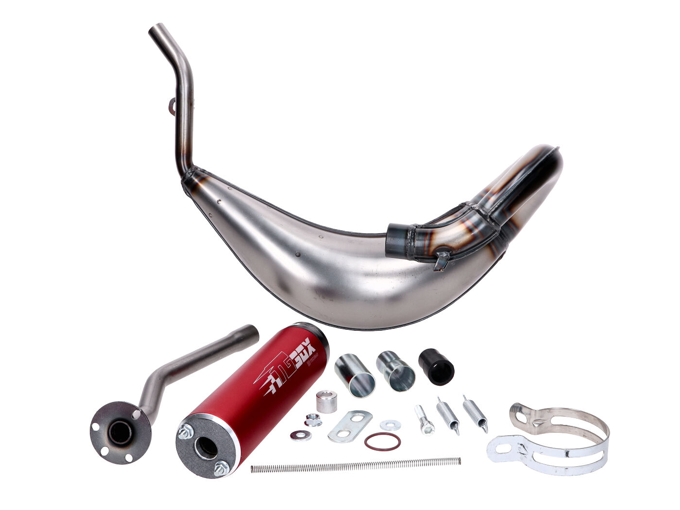 Výfuk Tecnigas E-NOX EVO-2 ocel, Sherco 50 SM-R/SE-R CE Euro4 / Euro5