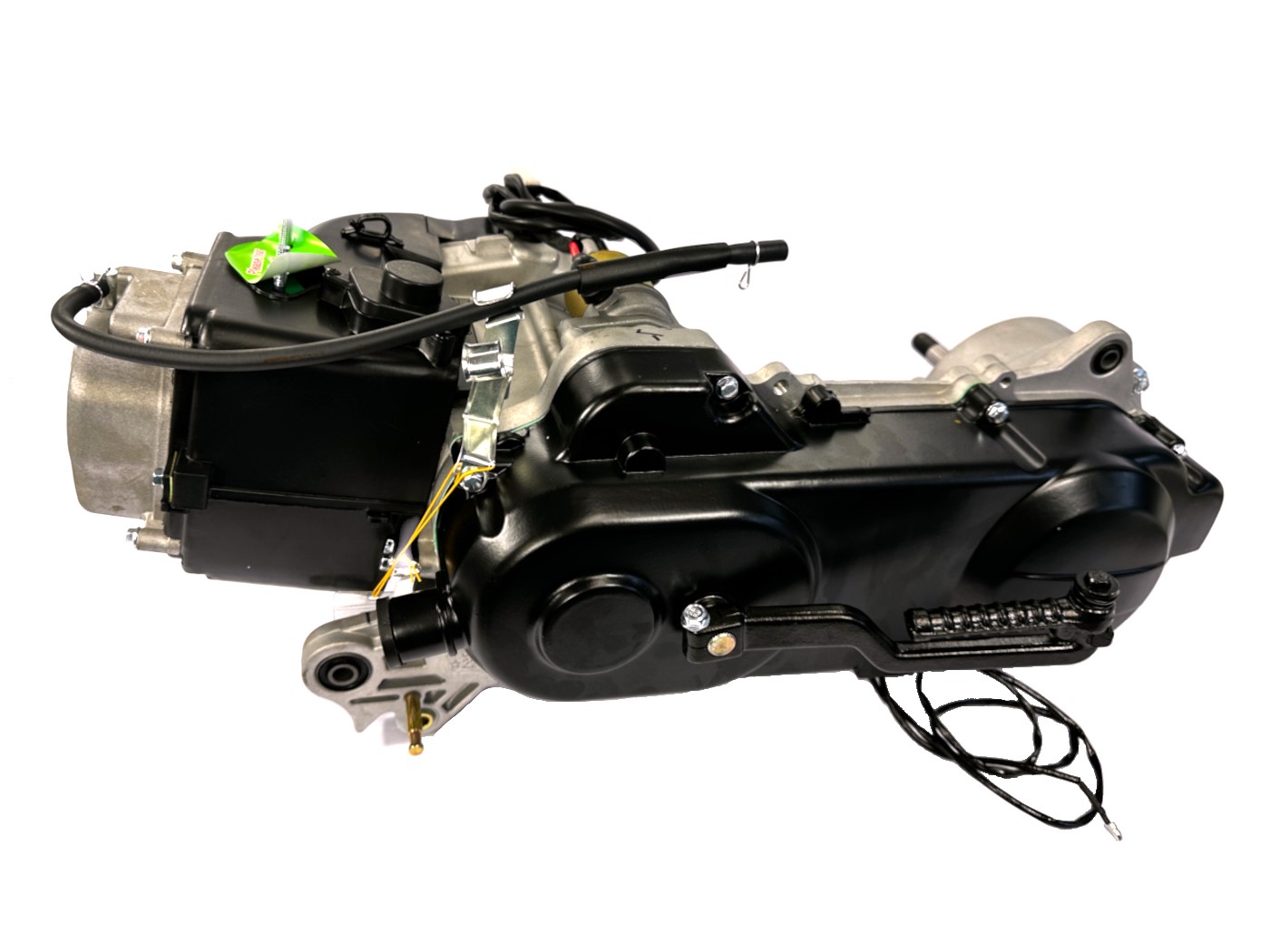 OEM Standard Motor kompletní 50ccm EU4, pro 12" kolo (bubnová brzda) dlouhá hřídel na kolo 53154