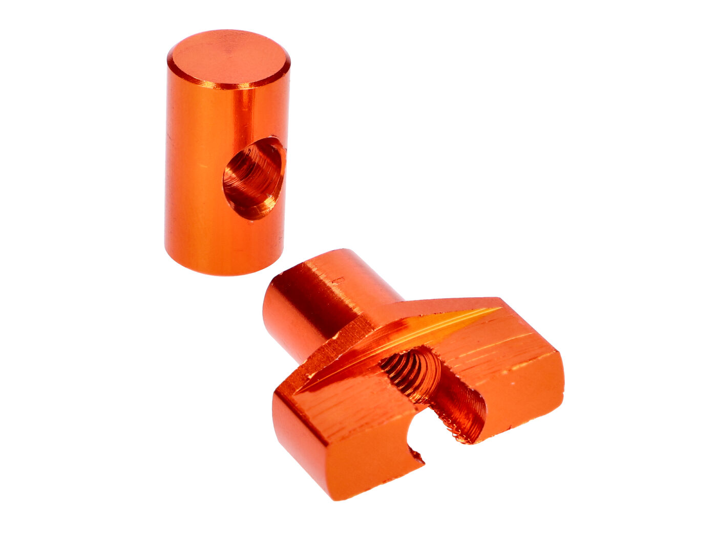 101 Octane Štelování brzdového lanka M6 alu orange - univerzální