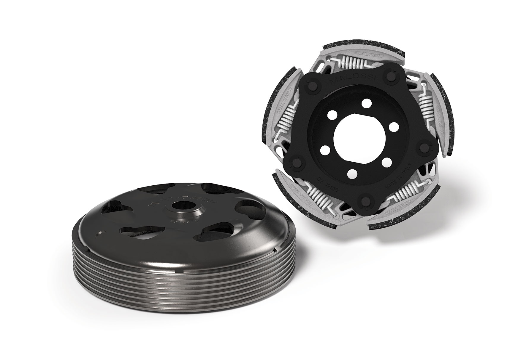 Spojková sada MALOSSI Maxi Fly Clutch, Aprilia, Gilera, BMW, Malaguti, Peugeot, Piaggio 400 / 500 ccm, Ø160 mm M5218743
