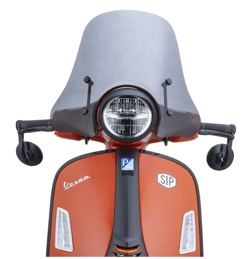 Levně Plexi ERMAX Sportivo, kouřové, Vespa GTS /​ GTS Super 125-300ccm (2023-) ERM65378