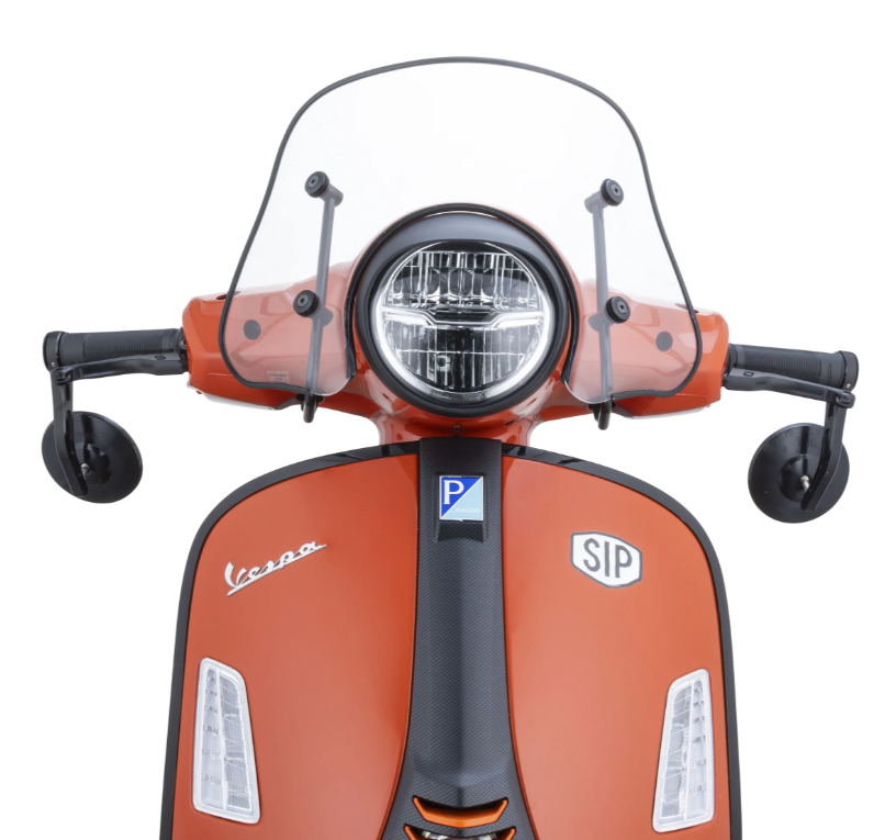 Levně Plexi ERMAX Piccolo, čiré, Vespa GTS /​ GTS Super 125-300ccm (2023-) ERM65373