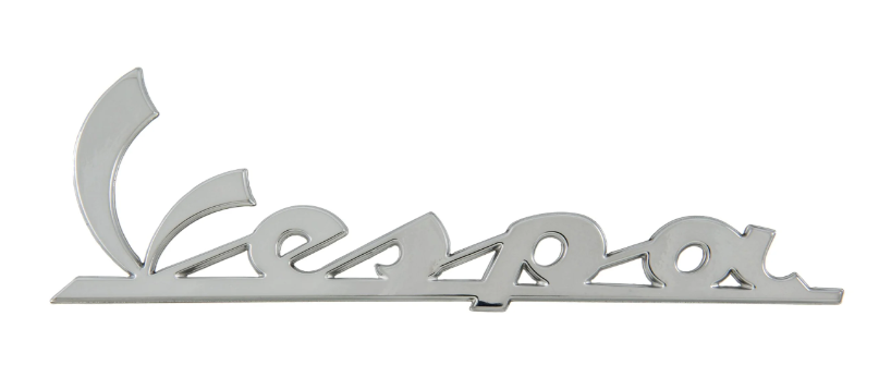 Piaggio Nápis / znak "Vespa" levý, 150x15 mm, Vespa Primavera /​ Sprint 50-150ccm PI000944