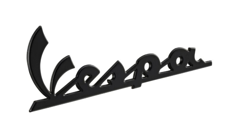 Piaggio Nápis / znak "Vespa", černý, 100x35 mm, Vespa GTV 300 RST (2023-) PI005863