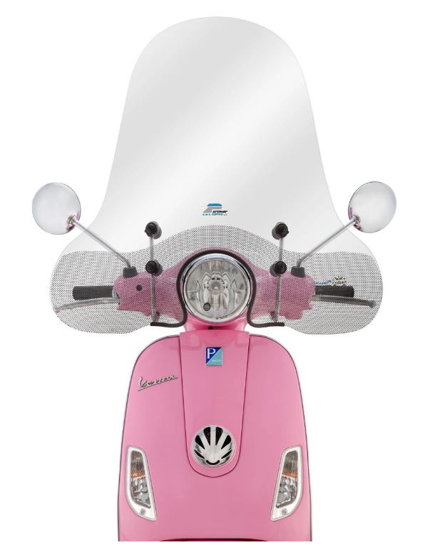CUPPINI Plexi CUPPINI, vysoké - čiré, Vespa LX 50-150ccm JCUP2445