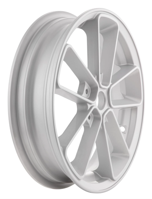 SERIES PORDOI Kolo / ráfek stříbrný 13" SIP SERIES PORDOI, Vespa GTS, ​GTS Super, ​GTV, ​​GT, ​GT L 125-300 ccm (2003-) MV650816