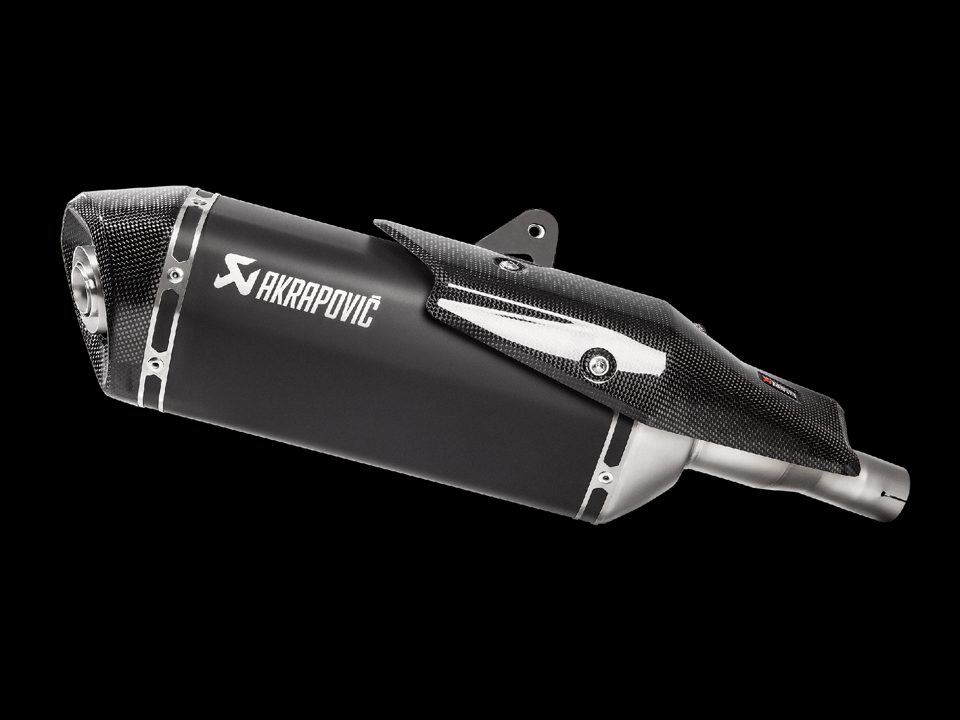 Výfuk / koncovka Akrapovic Slip-on black, Honda Forza / X-ADV 750 Euro 5 (21-) S-H7SO4-HRTBL
