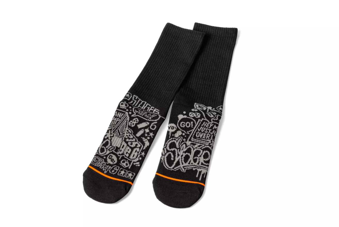 Ponožky Stage6 černé Velikost: 36-40