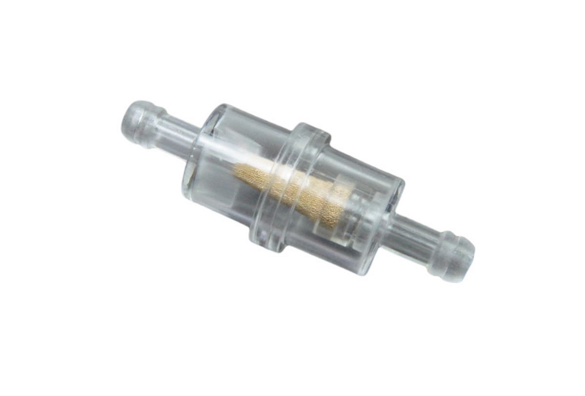 Ostatní Filtr paliva kulatý MINI D17mm  (vývody 6mm)