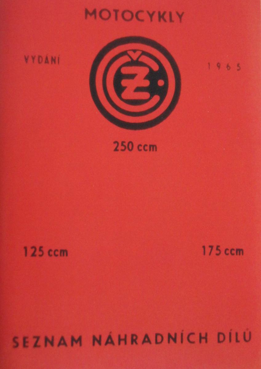 Ostatní Katalog ND ČZ 125, 175, 250 - 453, 450, 455, 473, 470, 475