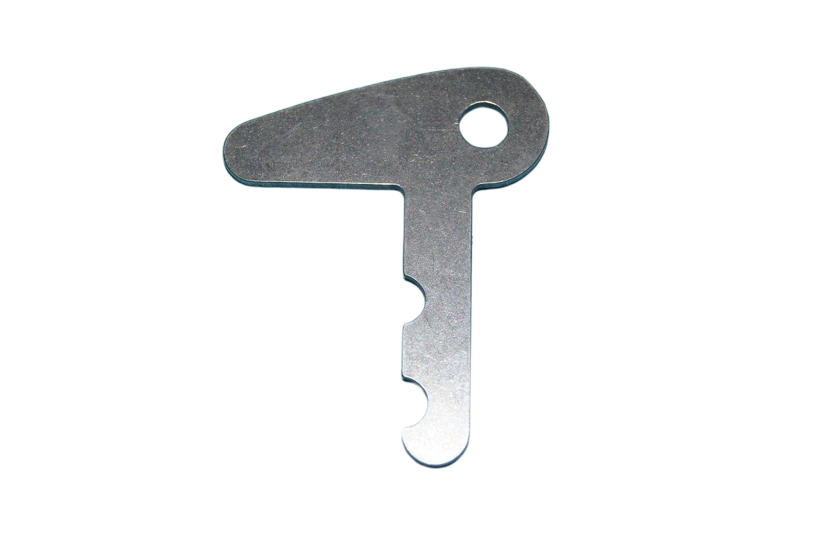 Ostatní Klíček spínací skříňky s ampérmetrem JAWA / ČZ Pérák, Kývačka - nerez