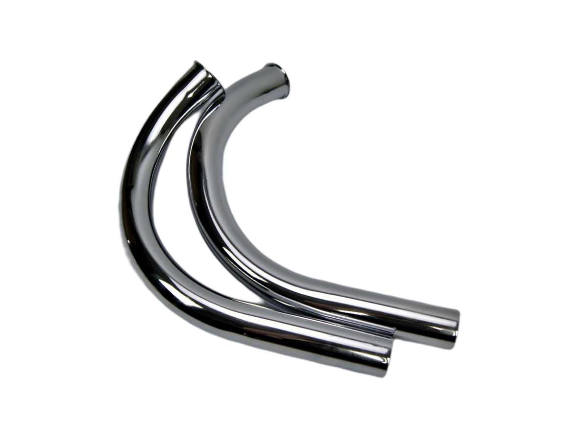 Ostatní Kolena výfuku doutník / rovný tlumič JAWA 350 - 634 (sada L+P)  TW