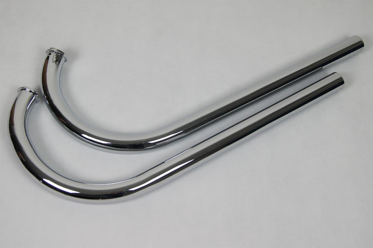 Ostatní Kolena výfuku JAWA 250 Kývačka (rybiny) sada L+P  TW