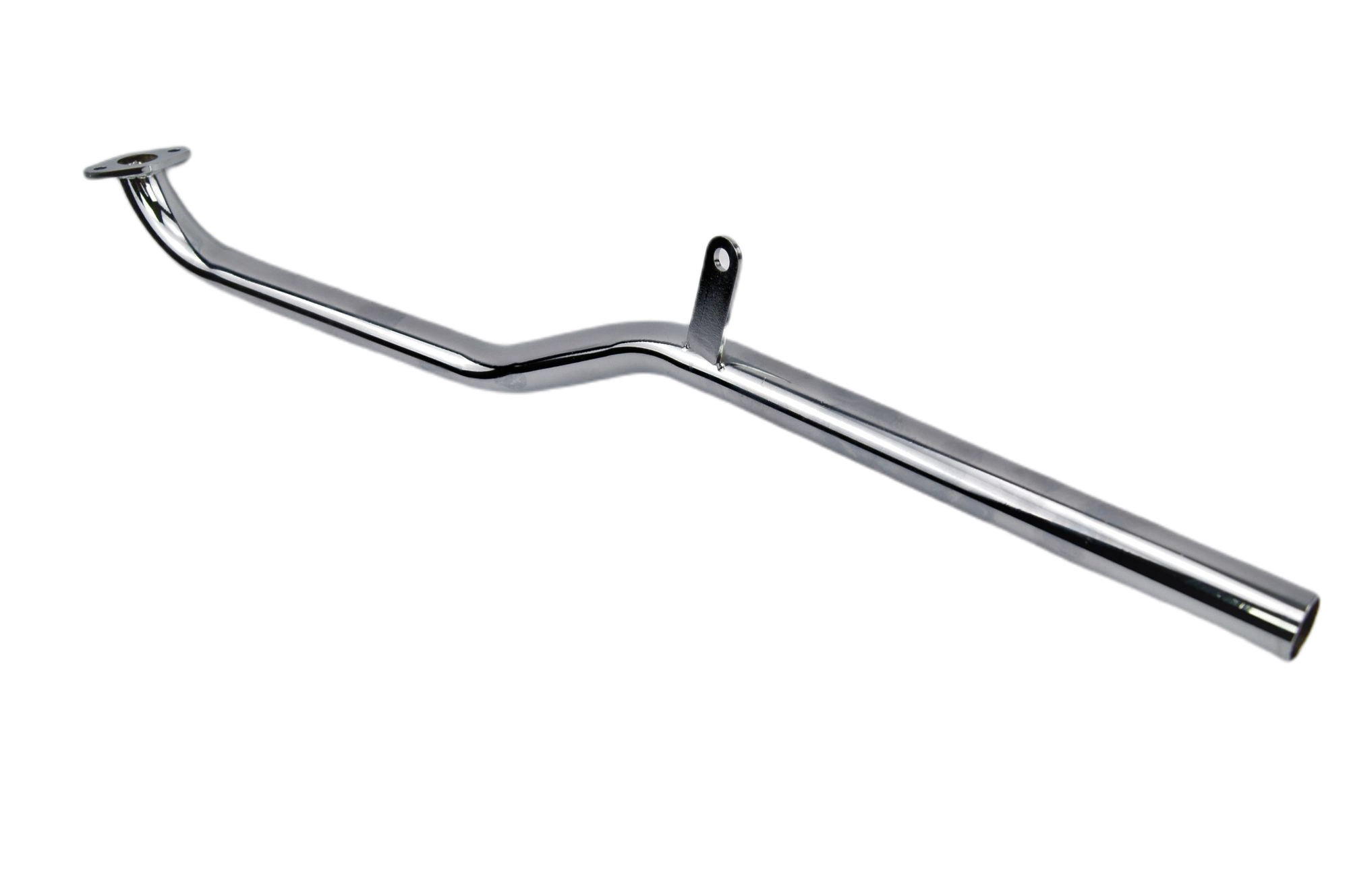 MOTOMAX, s.r.o. Koleno výfuku BABETTA 206 II. jakost - chrom  *M