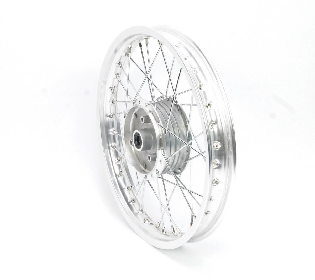 Ostatní Kolo přední / zadní SIMSON (Alu ráfek - paprsky zinek CZ)